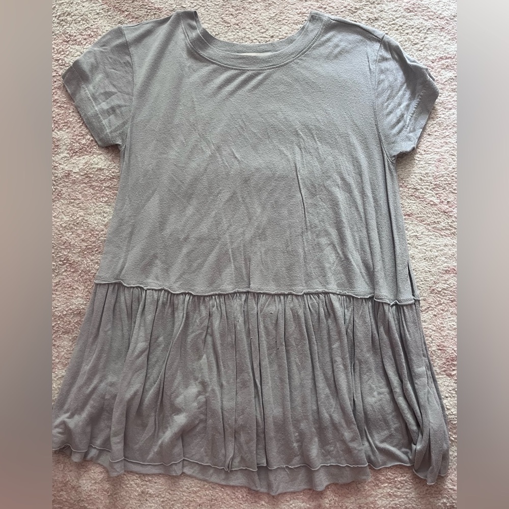 Women’s peplum top boho chic